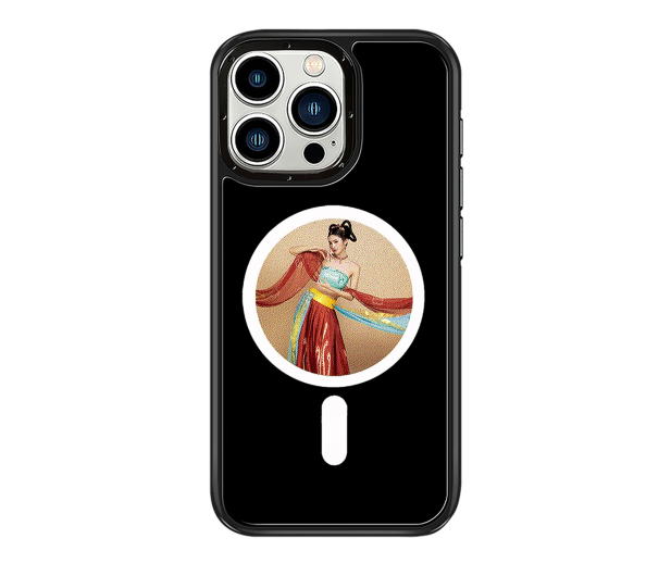 InkCute Etui z ekranem e-ink i Magsafe do iPhone 16 Pro czarny - 1347645 - zdjęcie